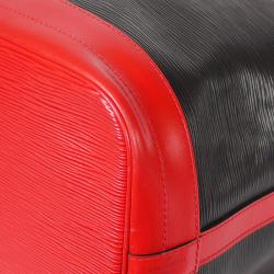 Pre Owned حقيبة لوي فيتون نوي جلد أيبي ثلاثي اللون للكتف