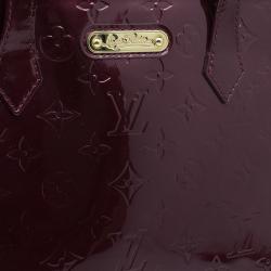 Pre Owned Louis Vuitton Pomme D' Amour Monogram Vernis Wilshire Tote MM