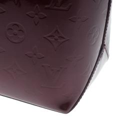 Pre Owned Louis Vuitton Pomme D' Amour Monogram Vernis Wilshire Tote MM