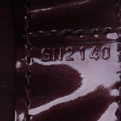 Pre Owned Louis Vuitton Pomme D' Amour Monogram Vernis Wilshire Tote MM