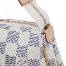 Pre Owned حقيبة كلتش لوي فيتون أيفا كانفاس دامييه أزور