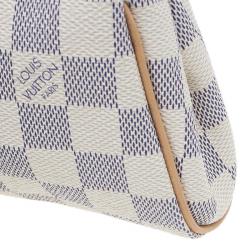 Pre Owned حقيبة كلتش لوي فيتون أيفا كانفاس دامييه أزور