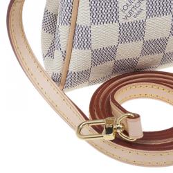 Pre Owned حقيبة كلتش لوي فيتون أيفا كانفاس دامييه أزور