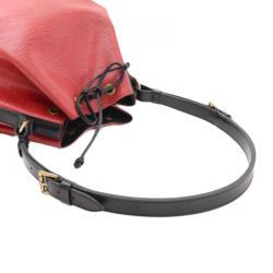 Pre Owned حقيبة لوي فيتون بيتي نوي جلد أيبي أحمر للكتف