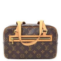 LOUIS VUITTON Shoulder Bag M51182 Cite MM Monogram canvas Brown Women –
