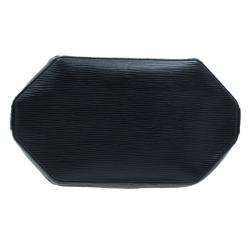 Pre Owned حقيبة لوي فيتون ساك دوبيل جلد أيبي أسود