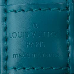 Pre Owned حقيبة لوي فيتون ألما سيان جلد أيبي PM