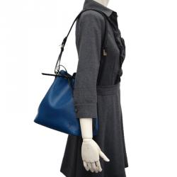 Louis Vuitton Bi Color Epi Leather Petite Noe Shoulder Bag