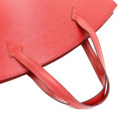 Pre Owned Louis Vuitton Coquelicot Epi Leather Saint Jacques PM