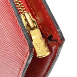 Pre Owned Louis Vuitton Coquelicot Epi Leather Saint Jacques PM