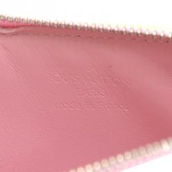 Louis Vuitton Baby Pink Monogram Vernis Lexington Fleurs Accessories Pochette