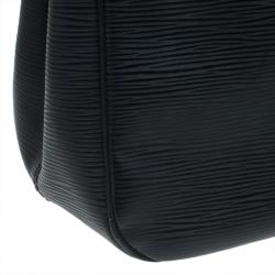 Pre Owned حقيبة لوي فيتون باسي جلد أيبي أسود PM