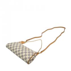 Pre Owned Louis Vuitton Damier Azur Eva Clutch