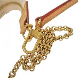 Pre Owned Louis Vuitton Damier Azur Eva Clutch