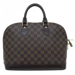 Louis Vuitton Alma PVC Exterior Bags & Handbags for Women, Authenticity  Guaranteed