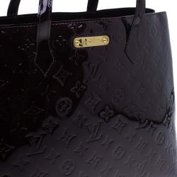 مملوكة مسبقًا Louis Vuitton Amarante Monogram Vernis Wilshire Tote MM Bag