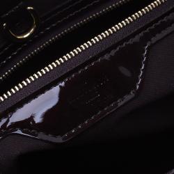 مملوكة مسبقًا Louis Vuitton Amarante Monogram Vernis Wilshire Tote MM Bag