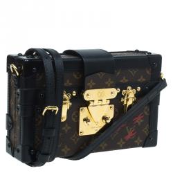 Pre Owned Louis Vuitton Monogram Canvas Petite Malle Bag