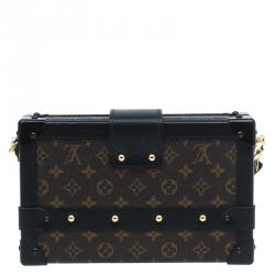 Pre Owned Louis Vuitton Monogram Canvas Petite Malle Bag