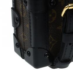 Pre Owned Louis Vuitton Monogram Canvas Petite Malle Bag