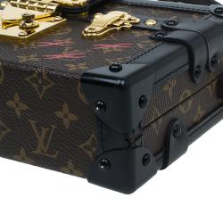 Pre Owned Louis Vuitton Monogram Canvas Petite Malle Bag