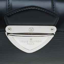 مملوكة مسبقًا Louis Vuitton Black Epi Leather Montaigne Clutch Bag