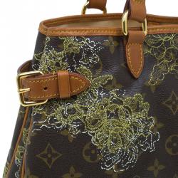 Pre Owned حقيبة يد لوي فيتون ليمتد إيديشن باتينيول دانتيل عريضة