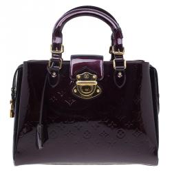 مملوكة مسبقًا حقيبة لوي فيتون ميلروز أفينيو فيرنيه بني محمر مونوغرامي