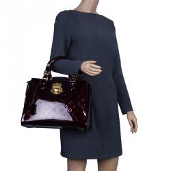 مملوكة مسبقًا حقيبة لوي فيتون ميلروز أفينيو فيرنيه بني محمر مونوغرامي