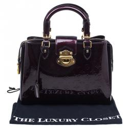 مملوكة مسبقًا حقيبة لوي فيتون ميلروز أفينيو فيرنيه بني محمر مونوغرامي