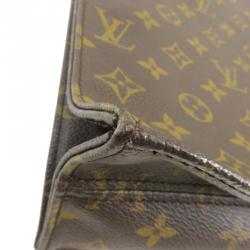Pre Owned Louis Vuitton Monogram Canvas Sac Plat Tote