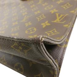 Pre Owned Louis Vuitton Monogram Canvas Sac Plat Tote