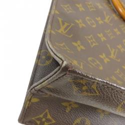 Pre Owned Louis Vuitton Monogram Canvas Sac Plat Tote