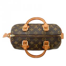 مملوكة مسبقًا حقيبة يد لوي فيتون سبيدي 25 كانفاس مونوغرامي