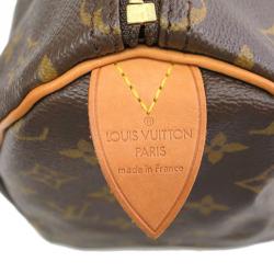 Pre Owned حقيبة يد لوي فيتون سبيدي 35 كانفاس مونوغرامي