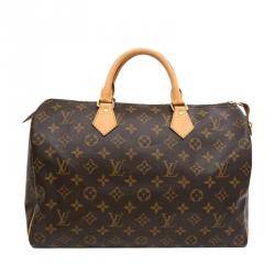Pre Owned Louis Vuitton Monogram Canvas Speedy 35 