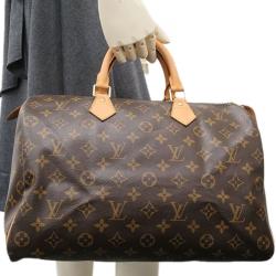 Pre Owned Louis Vuitton Monogram Canvas Speedy 35 