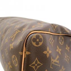 Pre Owned Louis Vuitton Monogram Canvas Speedy 35 