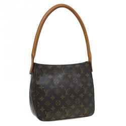 Pre Owned حقيبة لوي فيتون لوبنغ كانفاس مونوغرامي MM