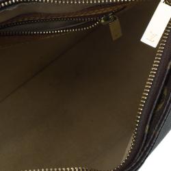 Pre Owned حقيبة لوي فيتون لوبنغ كانفاس مونوغرامي MM