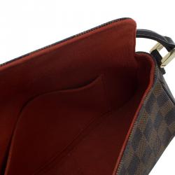 Pre Owned حقيبة كتف لوي فيتون ريكوليتا كانفاس دامييه أيبين