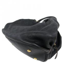 Pre Owned حقيبة لوي فيتون L جلد ماهينا مونوغرامي أسود