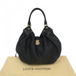 Pre Owned حقيبة لوي فيتون L جلد ماهينا مونوغرامي أسود