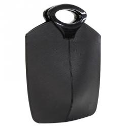 مملوكة مسبقًا Louis Vuitton Black Epi Leather Demi Lune Bag