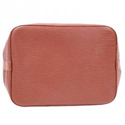 Pre Owned Louis Vuitton Kenyan Fawn Epi Leather Petite Noe Bag