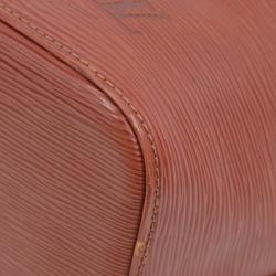 Pre Owned Louis Vuitton Kenyan Fawn Epi Leather Petite Noe Bag