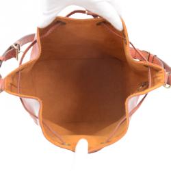 Pre Owned Louis Vuitton Kenyan Fawn Epi Leather Petite Noe Bag