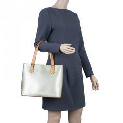 Pre Owned Louis Vuitton Monogram Vernis Houston Tote