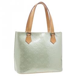 Pre Owned Louis Vuitton Monogram Vernis Houston Tote