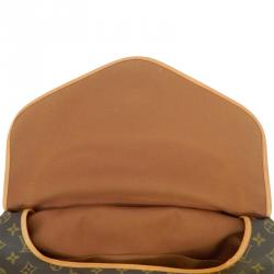 Pre Owned Louis Vuitton Monogram Canvas Saumur 43 Bag
